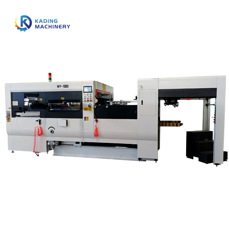 Automatic Flatbed Die-Cutter with Feeder Cardboard Carton Box Die Cutting and Creasing Machinery