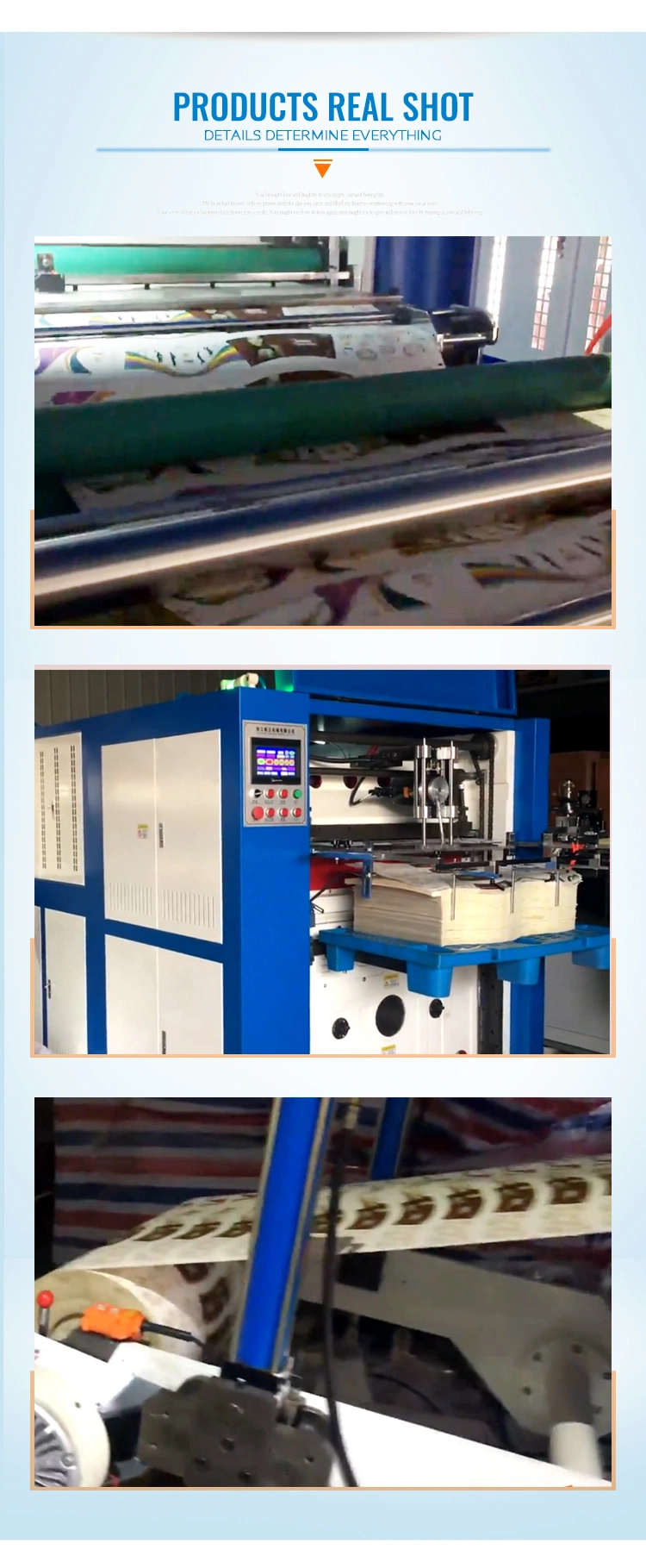 High Speed Automatic 850 950 Widely Personal or Factory Used Roll Paper Cup Cardboard Blanking Cutter Flexo Printing Die Cutting Punching Machine Price for Sale