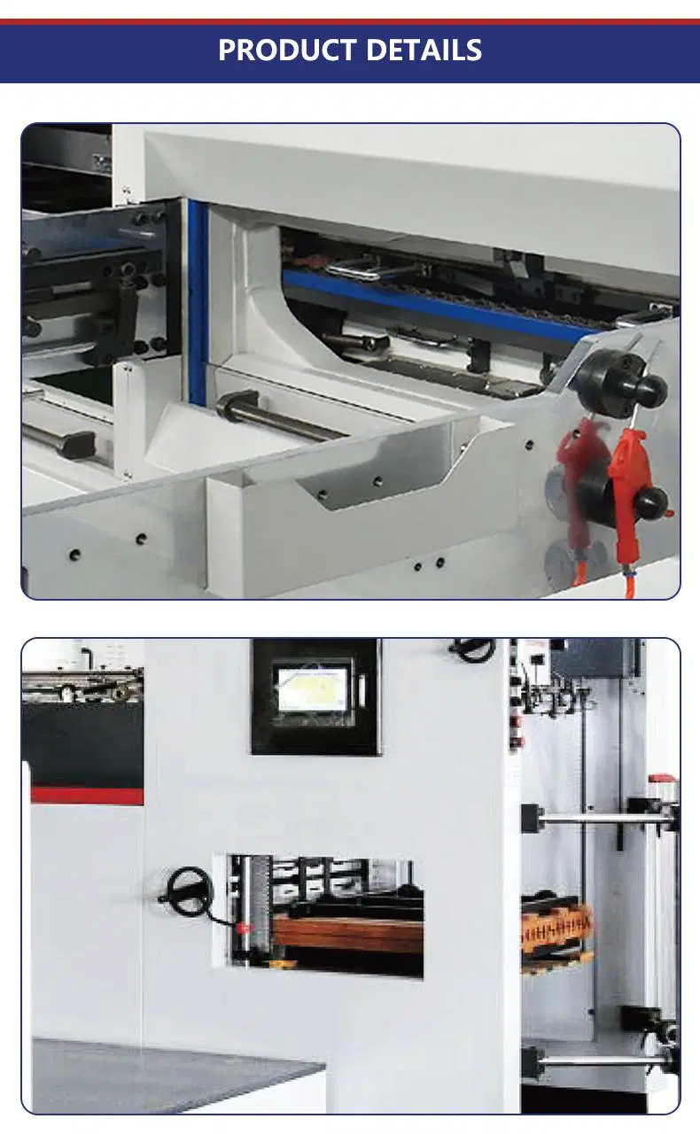 High Quality Manual & Automatic Feeder Feeding Die Cutting and Creasing Machine Corrugated Carton Box Making Machine